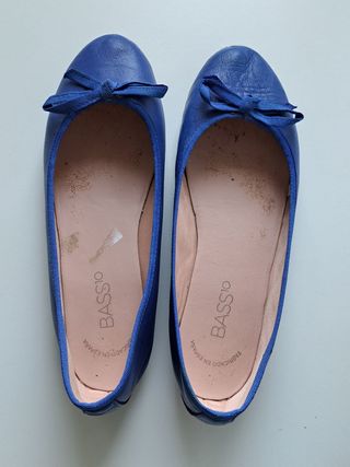 Bailarinas piel Bass 10 talla 38