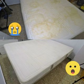 Pulizia per iniezione e rimozione del divano...