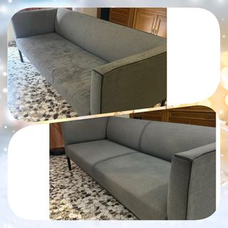 Pulizia per iniezione e rimozione del divano...