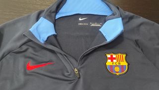 Barça Sudadera AzulMarrón Oficial M Nike T19-20