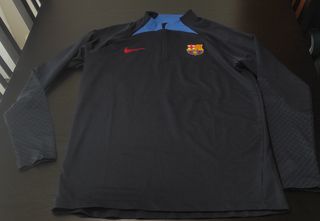 Barça Sudadera AzulMarrón Oficial M Nike T19-20
