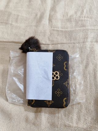 Portafoglio vintage con porta monete