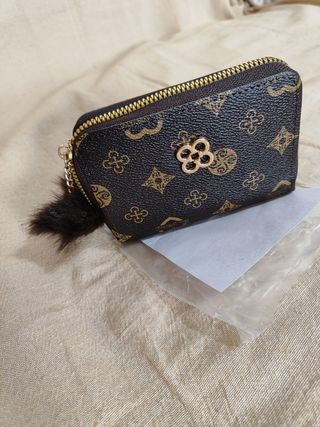 Portafoglio vintage con porta monete