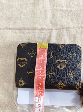 Portafoglio vintage con porta monete