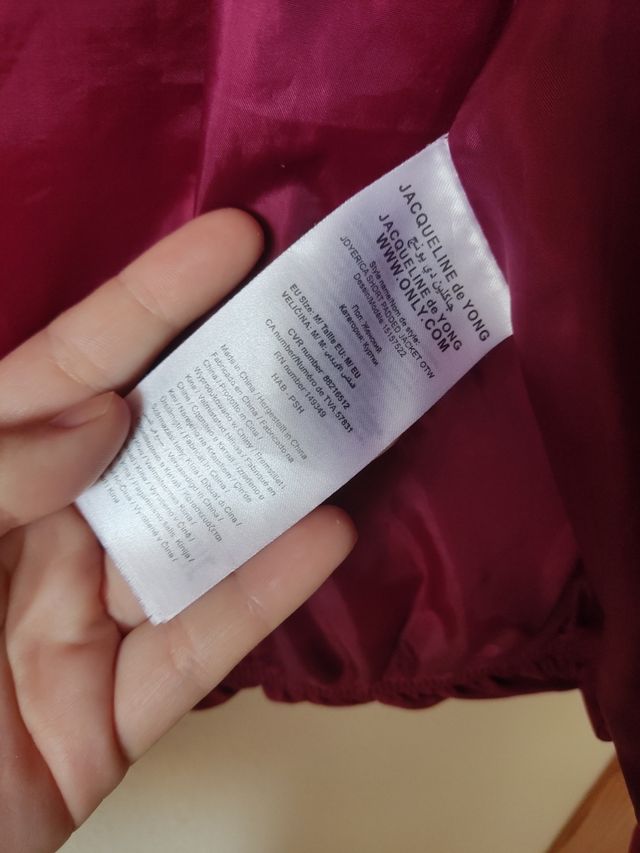 Plumas sin uso talla M