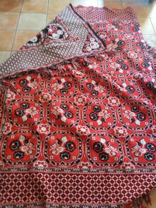 coperta matrimoniale vintage doubleface