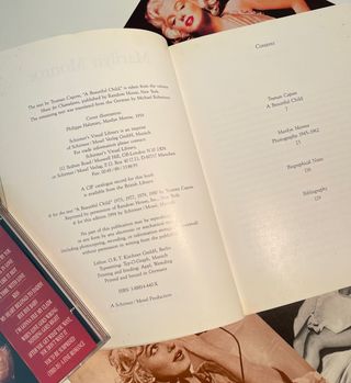 Marilyn Monroe Libro, Cd y Postales