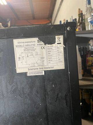 Vitrina Expositora Vinoteca
