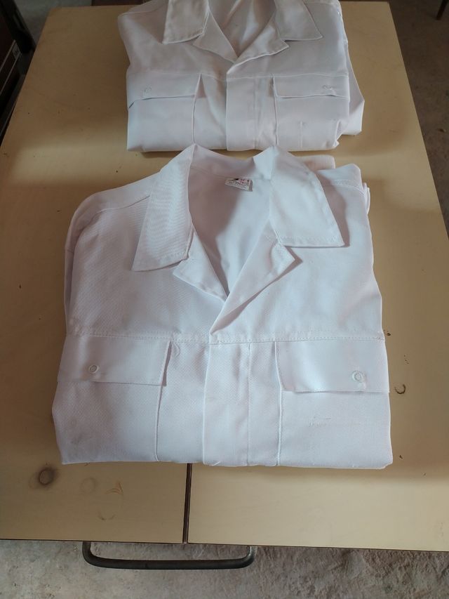 Roupa de trabalho branca