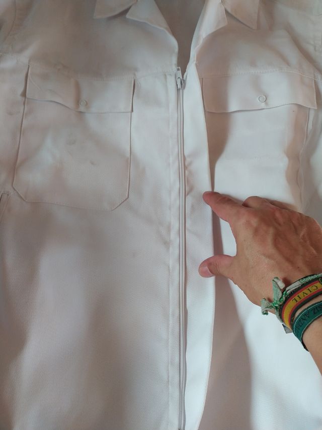 Roupa de trabalho branca