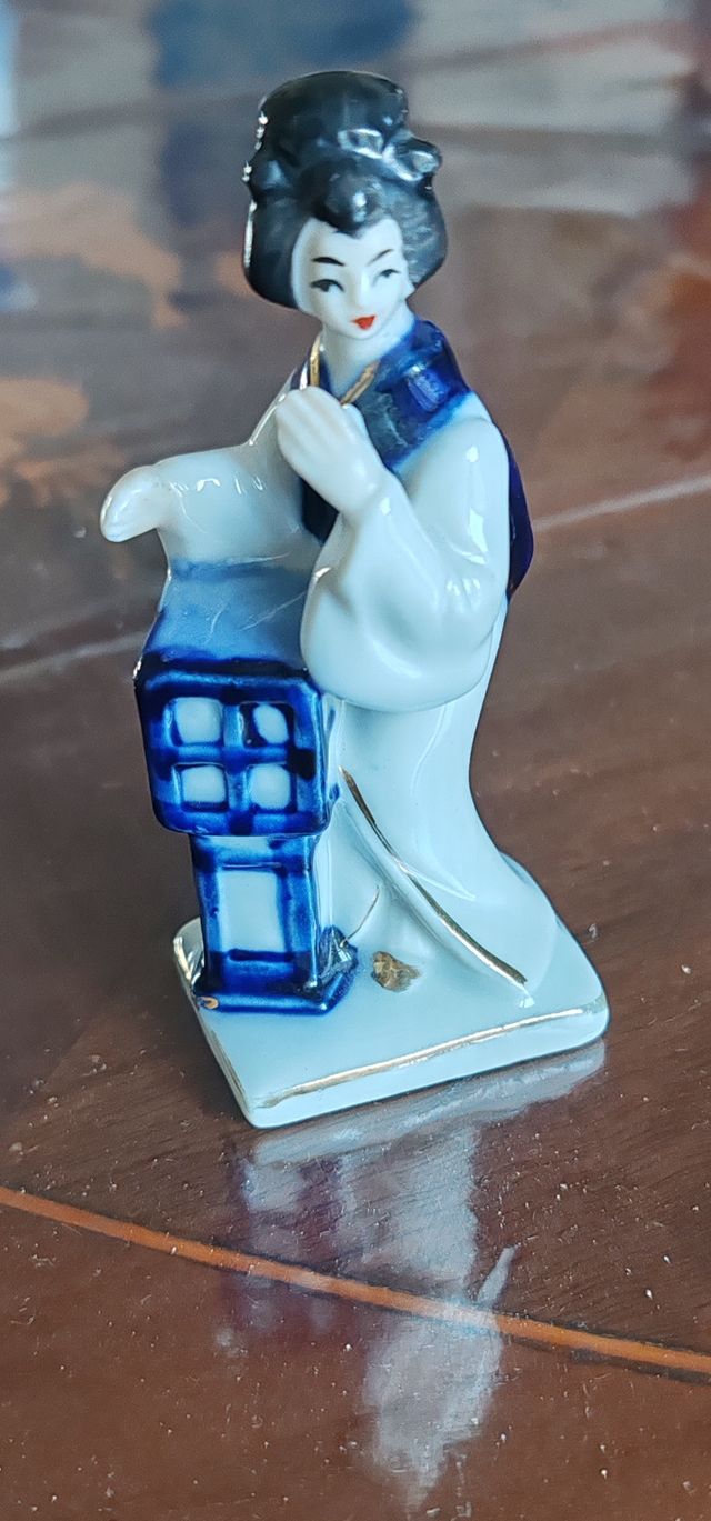 Rata porcellana Made in occupied Japan geisha