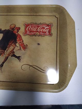 Bandeja Coca cola años 70