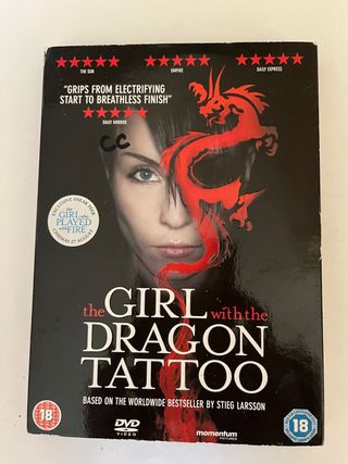 The Girl with the Dragoon Tatoo dvd