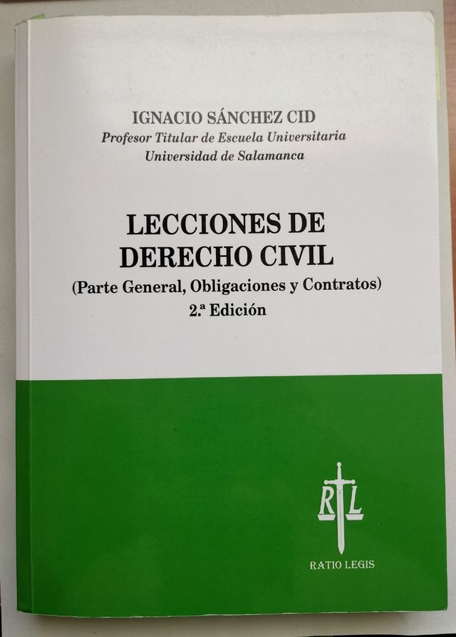 Lecciones de Derecho Civil