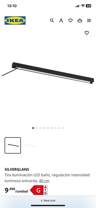 lampara para muebles SILVERGLANS