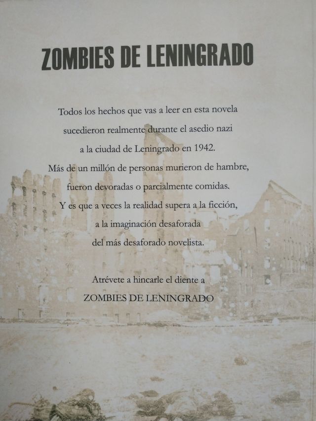 Zombies de Leningrado. Javier Cosnava