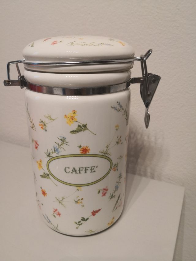 Barattolo ceramica chiusura ermetica