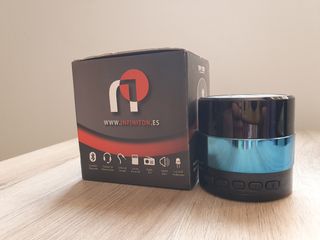 Altavoz Bluetooth Mini con RADIO Azul