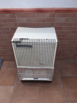 Estufa antigua de gas butano vintage