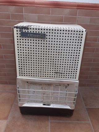 Estufa antigua de gas butano vintage