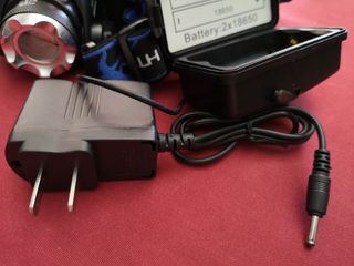 Linterna frontal led baterías