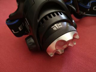 Linterna frontal led baterías