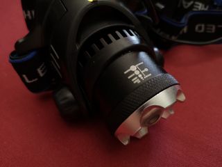 Linterna frontal led baterías