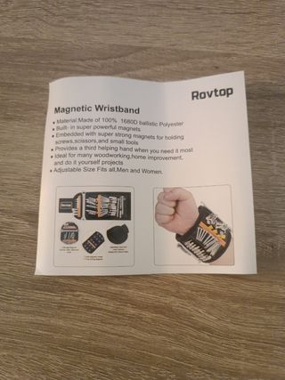 Pulsera magnética para bricolaje