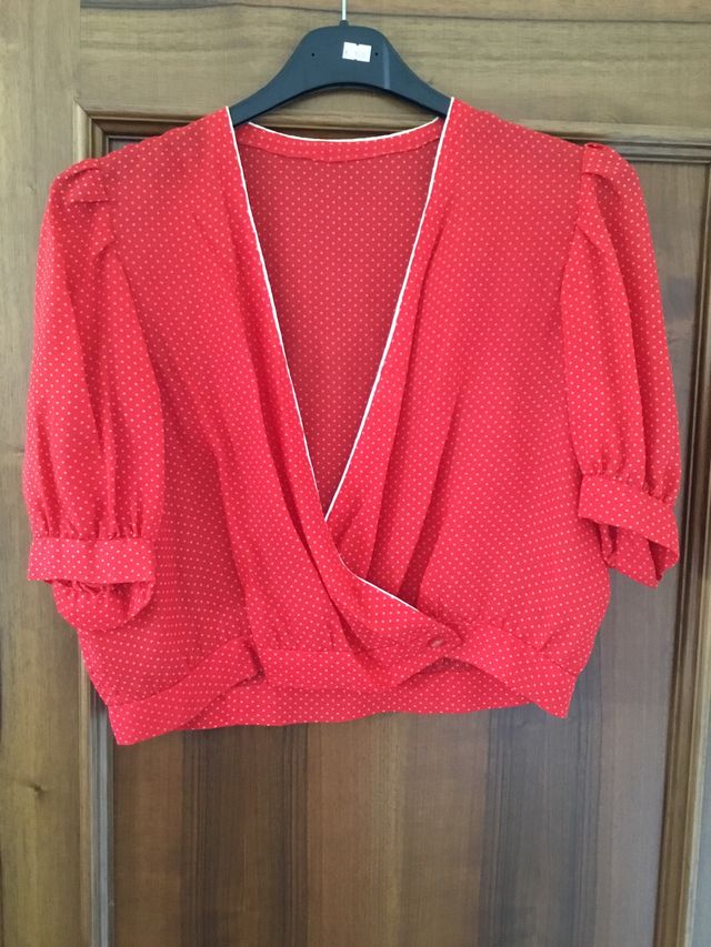 bluse rossa