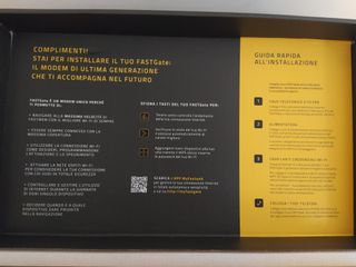 Router modem fastgate Fastweb