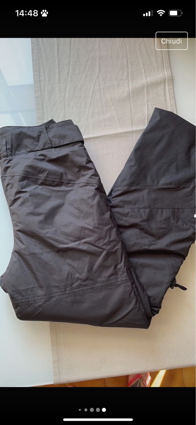 pantaloni da sci o snowboard wed’ze taglia XL