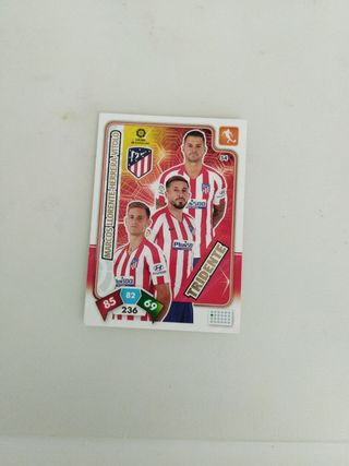 5 cromos atlético de Madrid temporada 19/20