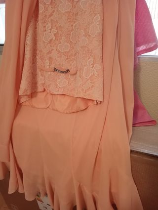 Casaca y ropa a estrenar