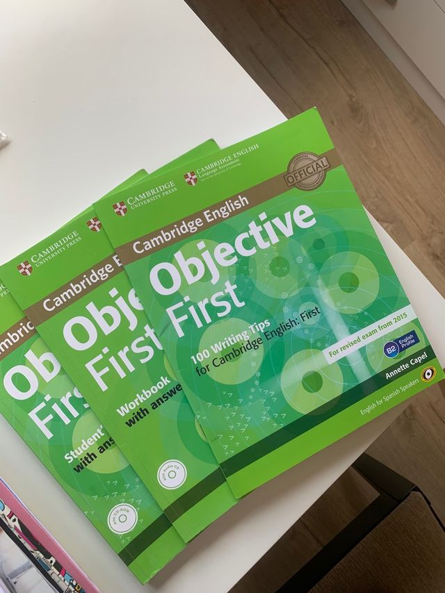 Pacchetto 3 Cambridege English Objective First B2