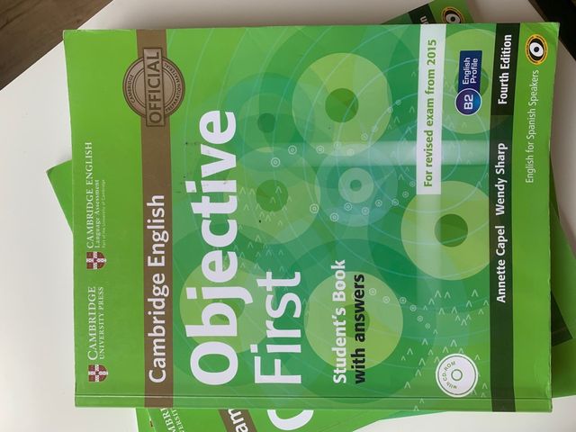 Pacchetto 3 Cambridege English Objective First B2
