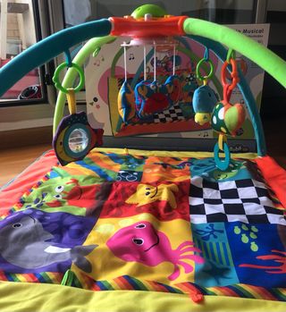 Manta gimnasio musical bebé