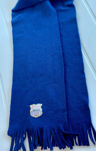 Lote Bufanda y gorro del FC Barcelona