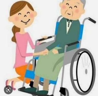 Cuidadora de gente mayor