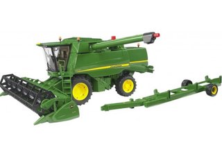 Bruder tractor cosechadora telescópica forestal