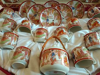 Juego de café. Porcelana china