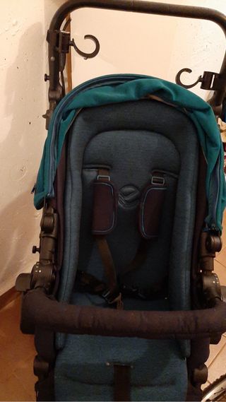 Carrito bebé 3 piezas Marca Raider.