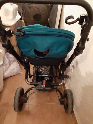 Carrito bebé 3 piezas Marca Raider.