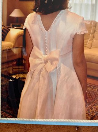 Vestido Organza comunion o damita boda