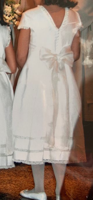 Vestido Organza comunion o damita boda