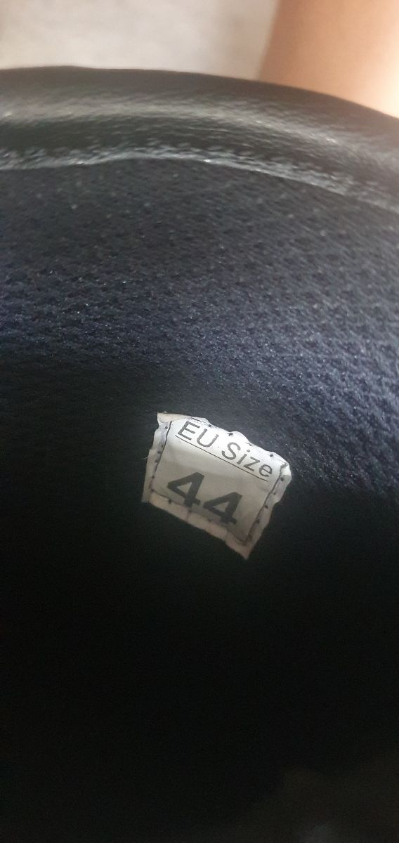 Botas moteras oxford talla 44, pero como un 42-43