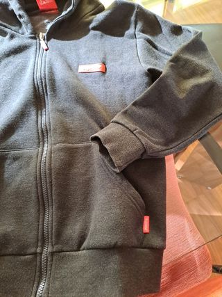 Sudadera gris Supreme talla M
