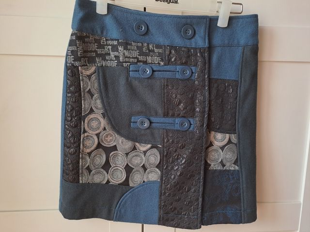Falda desigual  inviernot.34