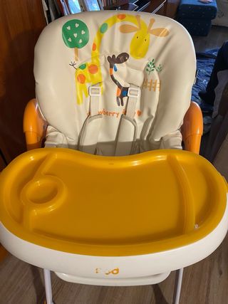 Trona de bebé reclinable