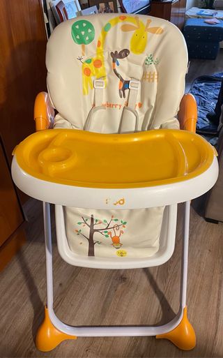 Trona de bebé reclinable