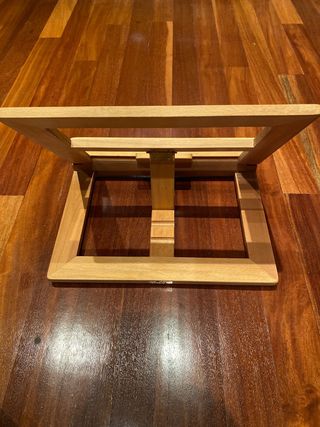 Atril madera libros